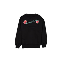 Charros de Jalisco Black Floral Cardigan