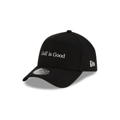 New Era Cap Golf is Good Black 9FORTY A-Frame Snapback Hat