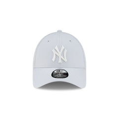 New York Yankees Side Patch Silver 9FORTY Adjustable Hat