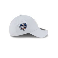New York Yankees Side Patch Silver 9FORTY Adjustable Hat