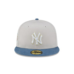 New York Yankees Stone Denim Mix 59FIFTY Fitted Hat