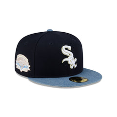 Chicago White Sox Navy Denim Mix 59FIFTY Fitted Hat