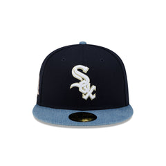 Chicago White Sox Navy Denim Mix 59FIFTY Fitted Hat