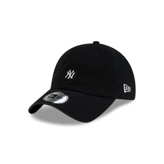 New York Yankees Mini Logo Black Casual Classic Adjustable Hat