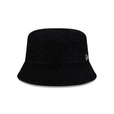 New Era Cap Black Knit Bucket Hat