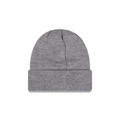 New York Yankees Heather Gray Basic Cuff Knit Beanie Hat