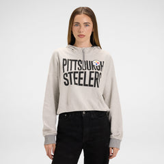 New York Rangers Sport Night Heather Gray Women's Hoodie