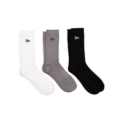 New Era Cap Multi-Color 3-Pack Active Crew Socks