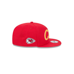 Kansas City Chiefs Script Kids 9FIFTY Snapback Hat