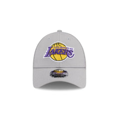 Los Angeles Lakers Gray 9FORTY Stretch-Snap Hat
