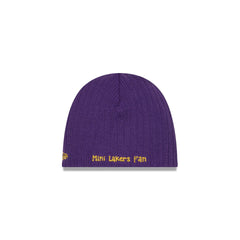 Los Angeles Lakers Mini Fan Kids Skull Knit Hat