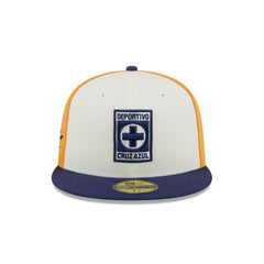 Cruz Azul Retro Logo 59FIFTY Fitted Hat
