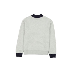 New York Yankees Throwback Prep Women's Mockneck Sweatshirt