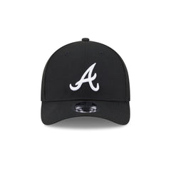 Atlanta Braves Black Authentic Collection 9FORTY M-Crown Snapback Hat
