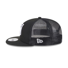 New York Rangers Black 9FIFTY Trucker Hat
