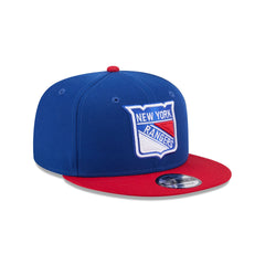 New York Rangers Red Visor 9FIFTY Snapback Hat