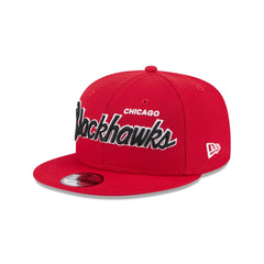 Chicago Blackhawks Script 9FIFTY Snapback Hat