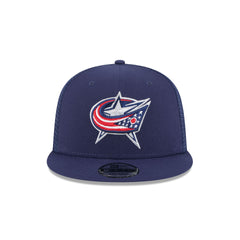 Columbus Blue Jackets Team Tag 9FIFTY Trucker Hat