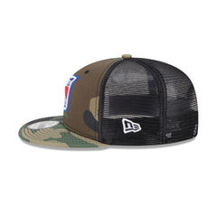 New York Rangers Camo 9FIFTY Trucker Hat