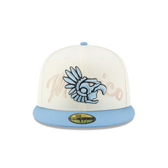 Mexico Baseball Chrome 59FIFTY Fitted Hat