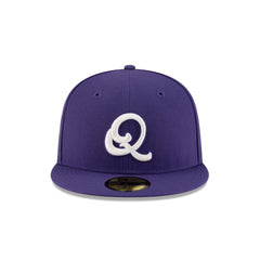 Conspiradores de Quer������taro LMB 100th Anniversary Alt Purple 59FIFTY Fitted Hat