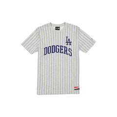 Los Angeles Dodgers Throwback Retro Gray Pinstripe T-Shirt