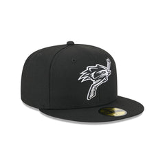 New Hampshire Fisher Cats Theme Night Black 59FIFTY Fitted Hat