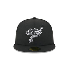 New Hampshire Fisher Cats Theme Night Black 59FIFTY Fitted Hat