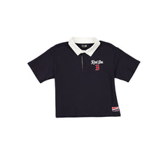 Boston Red Sox Throwback Women's Cropped Polo