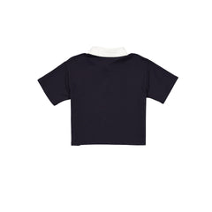Boston Red Sox Throwback Women's Cropped Polo
