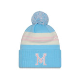 Inter Miami 2025 Jersey Hook Light Blue Pom Knit Hat