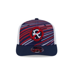 New England Revolution 2025 Jersey Hook Multicolor 9SEVENTY Stretch-Snap Hat
