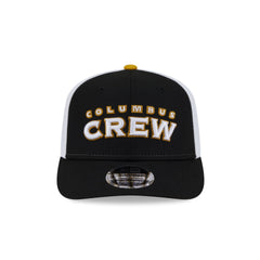Columbus Crew 2025 Jersey Hook Black 9SEVENTY Stretch-Snap Hat