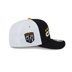 Columbus Crew 2025 Jersey Hook Black 9SEVENTY Stretch-Snap Hat