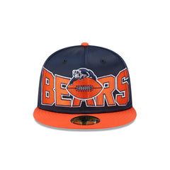 Chicago Bears Bold Satin 59FIFTY Fitted Hat
