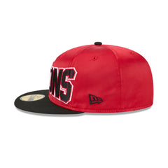 Atlanta Falcons Bold Satin 59FIFTY Fitted Hat