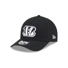 Cincinnati Bengals Black & White 9FORTY M-Crown A-Frame Snapback Hat