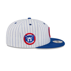 Chicago Cubs Deceptor Pinstripe 9FIFTY Snapback Hat