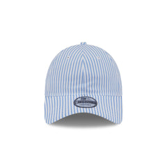 New Era Cap Sky Blue Pinstripe 9TWENTY Adjustable Hat