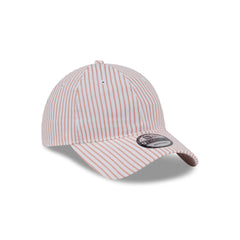 New Era Cap Peach Pinstripe 9TWENTY Adjustable Hat