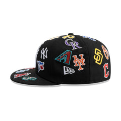 MLB Logo Scramble 59FIFTY Fitted Hat