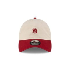 New York Yankees Mini Logo Red 9TWENTY Adjustable Hat