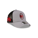 AC Milan Patch Gray 9FORTY A-Frame Trucker Hat