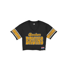 Boston Bruins Throwback Women's Cropped T-Shirt