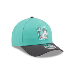 Club Le������n Color Pack Teal 9FORTY M-Crown A-Frame Snapback Hat