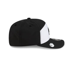 Cincinnati Reds 2026 Clubhouse Black & White Split Panel 9SEVENTY Stretch-Snap Hat