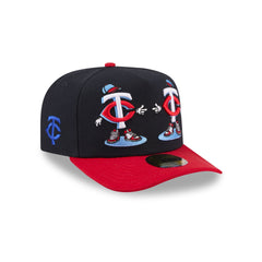 Minnesota Twins Cartoon 59FIFTY A-Frame Fitted Hat