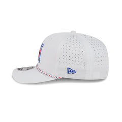 New York Rangers Optic White Performance Rope 9SEVENTY Stretch-Snap Hat