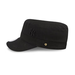 New York Yankees Women's Cadet Black Military Adjustable Hat