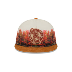 Boston Celtics Fall Forest Retro Crown 9FIFTY Adjustable Hat